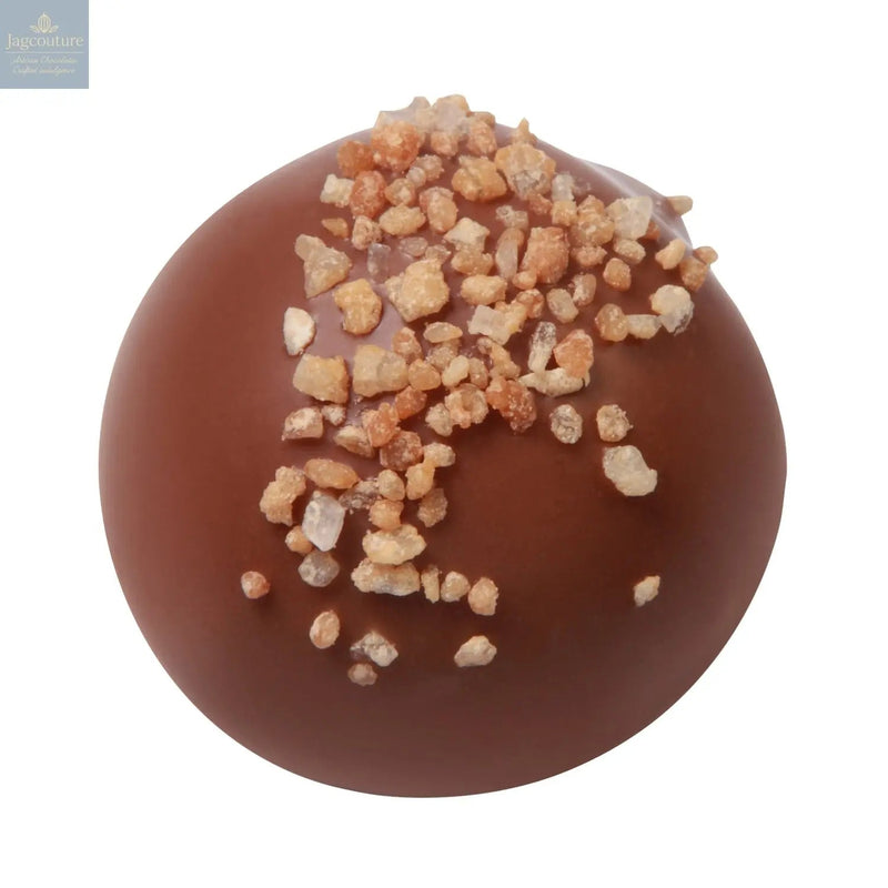 Britta - milk chocolate with crème brûlée flavoured white ganache 15.2g