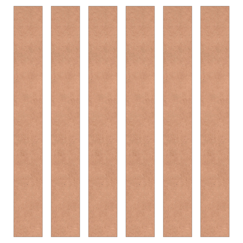 Brown Kraft Paper Chain Card Strips. 5 Meter / 16 Feet Long. Wedding Party Decor