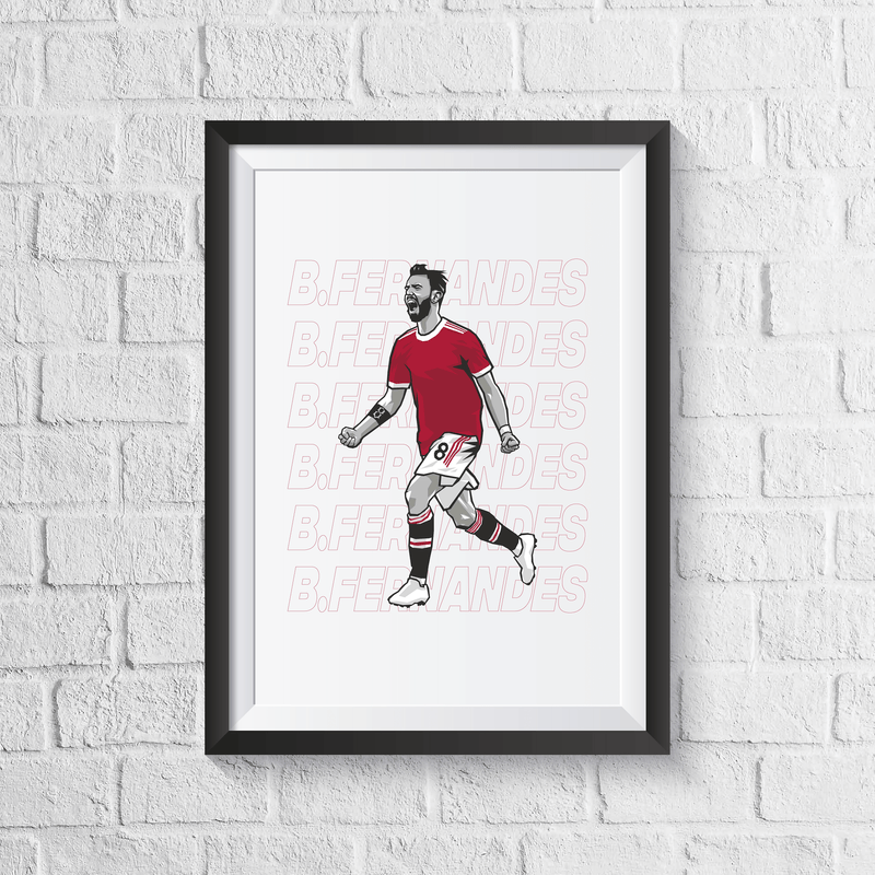 Bruno Fernandes Print