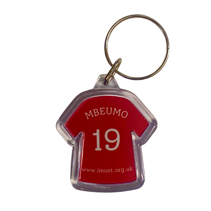 Bryan Mbeumo Player Keyring