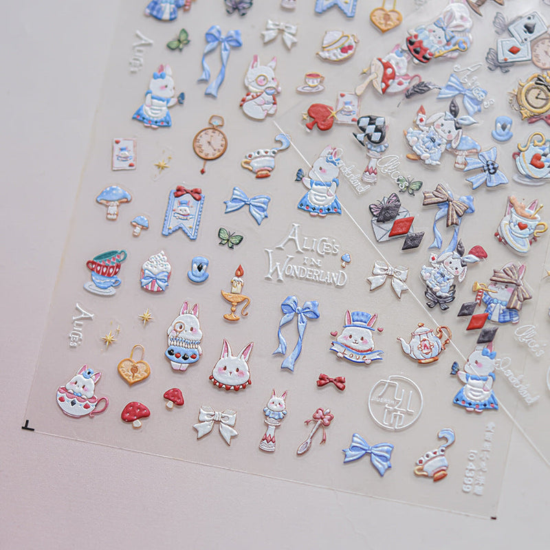Hello Claws | Bunny Wonderland Nail Deco Sticker