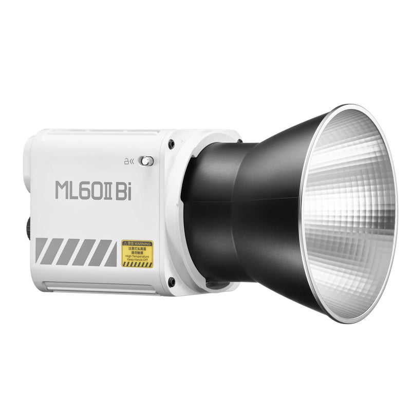 ML60IIBI Compact Video Light with AK-B02 V-Mount Battery Grip Handle