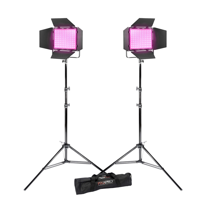 Godox Litemons LP400R RGB LED Continuous Lighting Panel Twin Kit — InStock