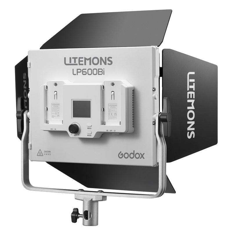 Litemons LP600BI Bi-Colour LED Continuous Twin Lighting Kit