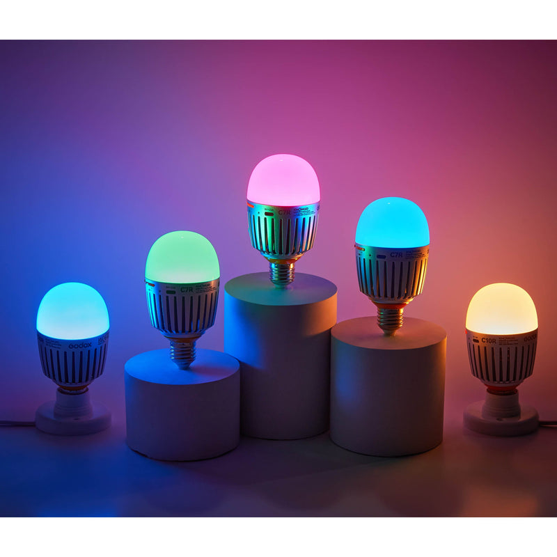 KNOWLED C10R E27 RGBWW Creative Practical Lighting Bulb