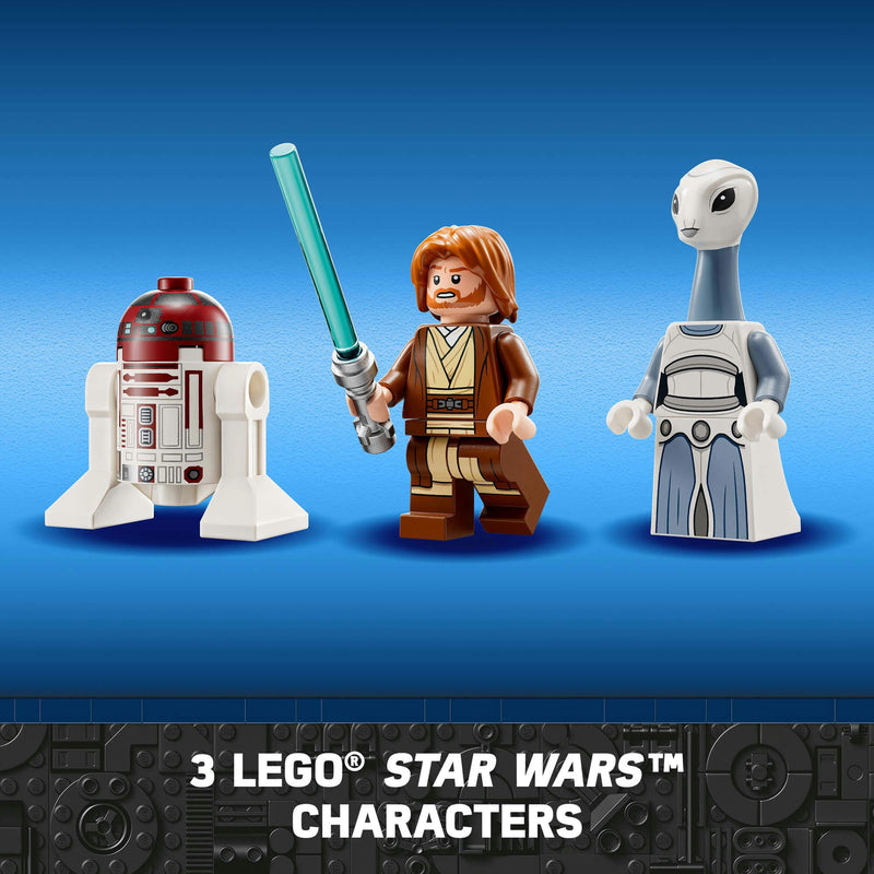 Lego Star Wars 75333 Obi-Wan Kenobi’s Jedi Starfighter for Ages 7 & Up