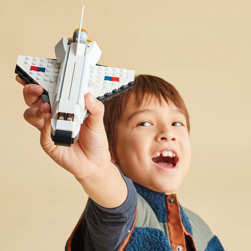 Lego Creator 3 in 1 31134 Space Shuttle Playset for Ages 6 and Up