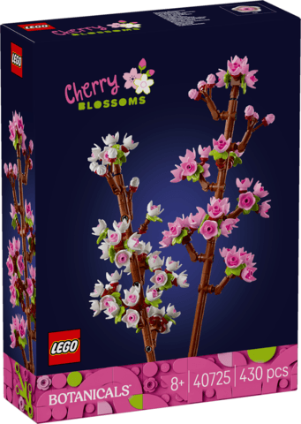 Lego Botanicals 40725 Cherry Blossoms Building Toy Gift for Ages 8+