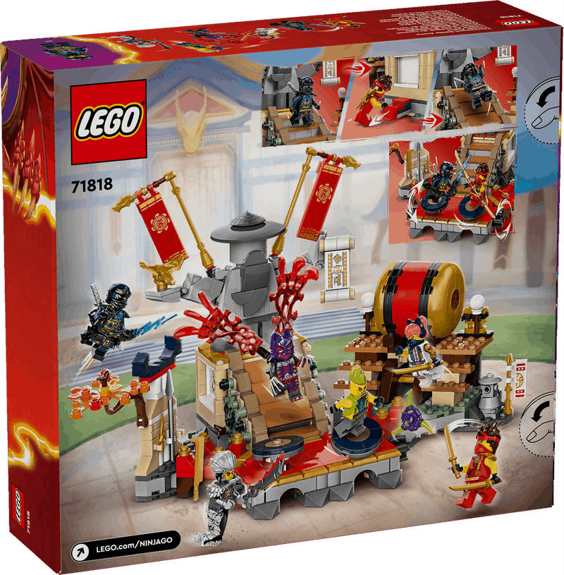 Lego Ninjago 71818 Tournament Battle Arena Playset for Ages 7 and Up