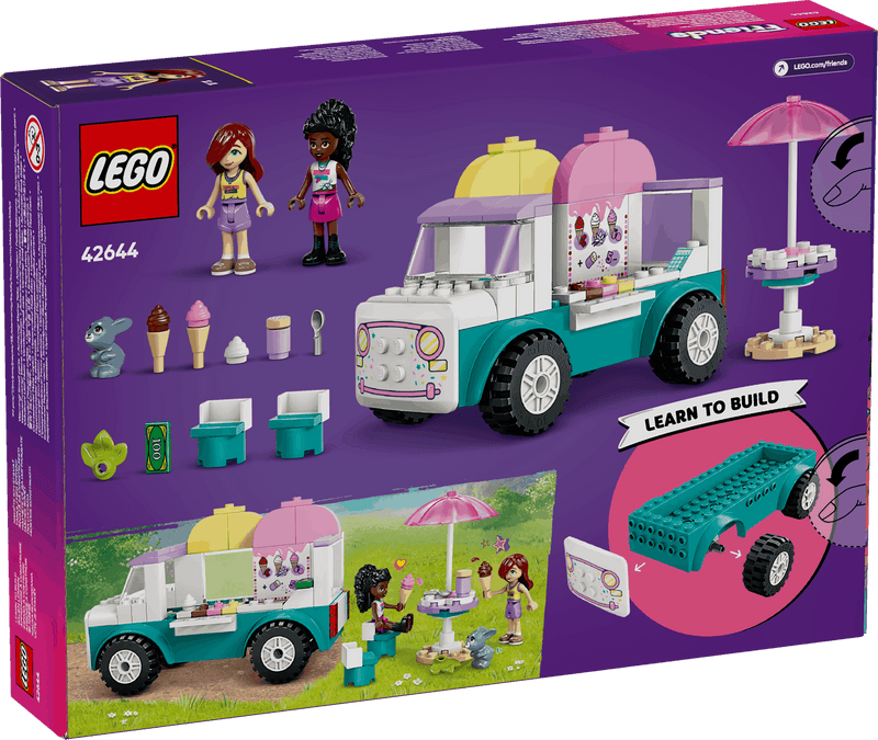 Lego Friends 42644 Heartlake City Ice Cream Truck Playset for Ages 4+