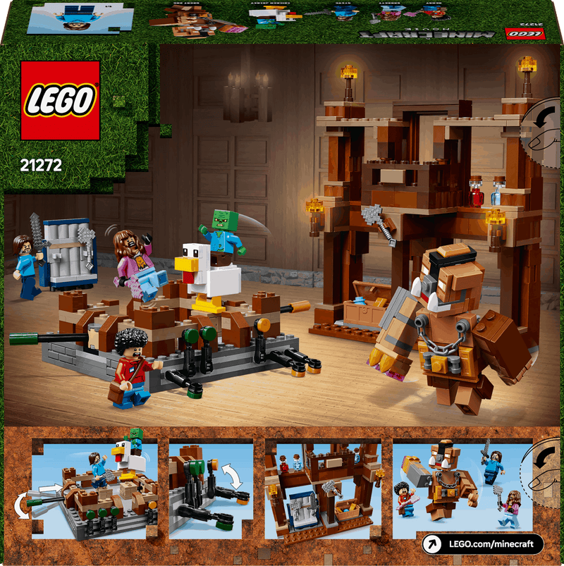 Lego Minecraft Movie 21272 Woodland Mansion Fighting Ring for Ages 10+