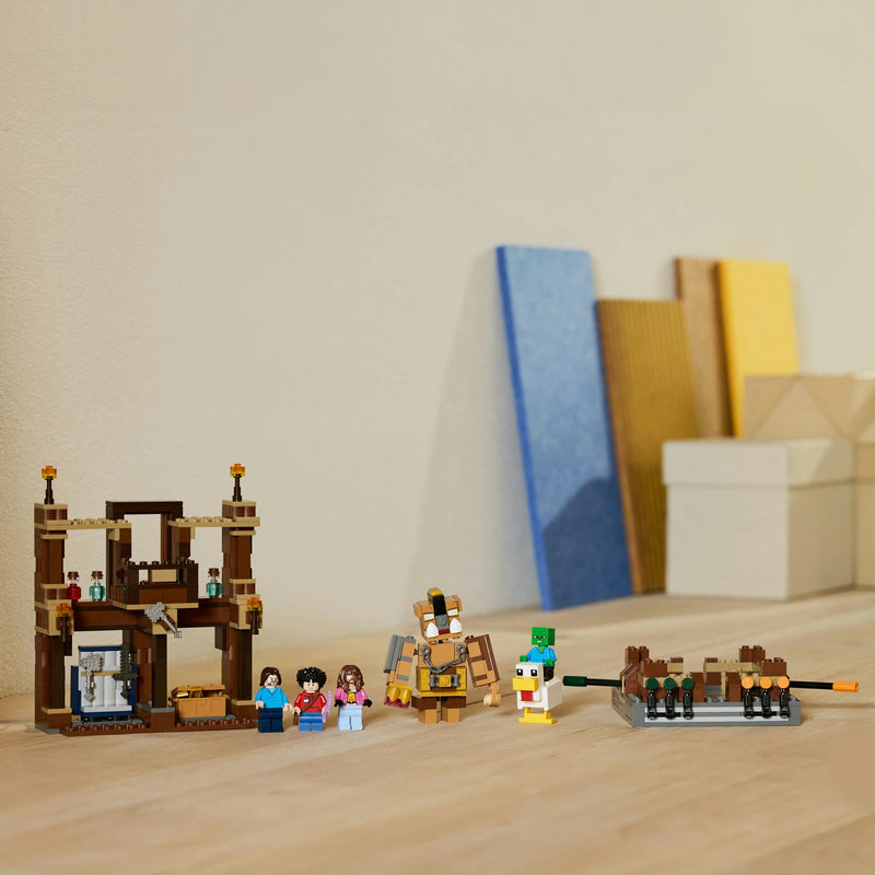 Lego Minecraft Movie 21272 Woodland Mansion Fighting Ring for Ages 10+