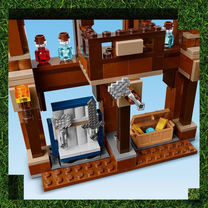 Lego Minecraft Movie 21272 Woodland Mansion Fighting Ring for Ages 10+