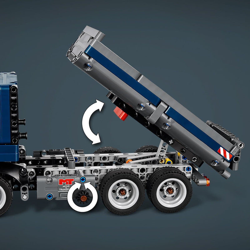 Lego Technic 42203 Tipping Dump Truck Toy Model Set for Ages 9 and Up