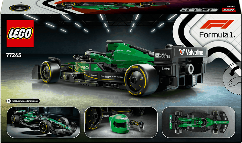Lego Speed Champions 77245 Aston Martin Aramco F1 AMR24 for Ages 10+
