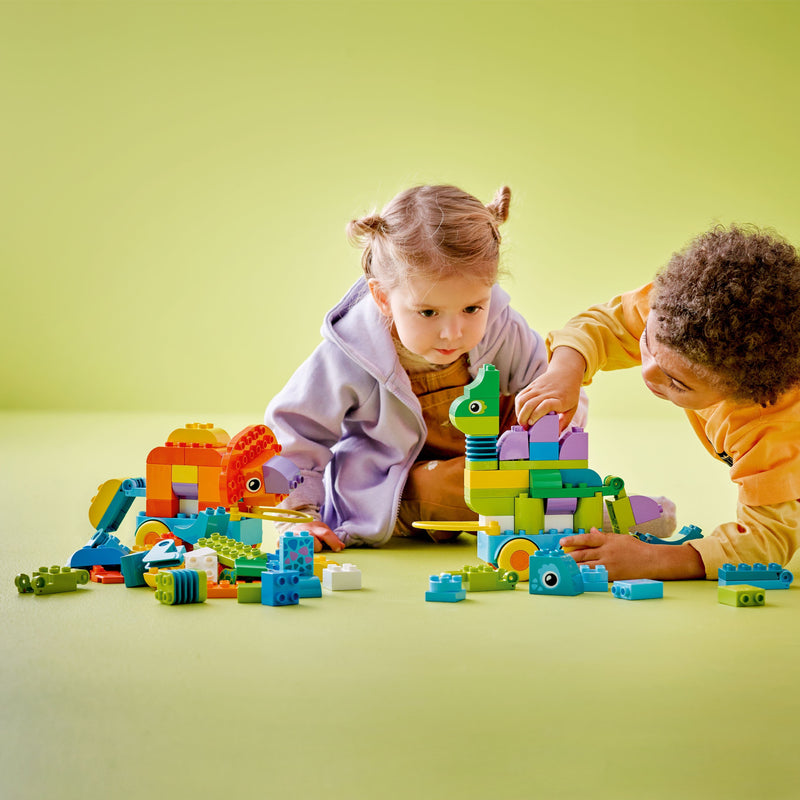 Lego Duplo Town 10451 3 in 1 Dinosaurs on Wheels Set for Ages 3 and Up