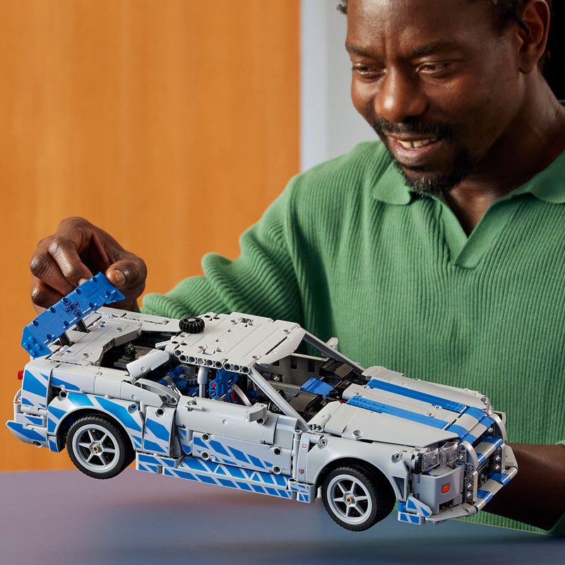 Lego Technic 42210 2 Fast 2 Furious Nissan Skyline GT-R (R34) Ages 18+