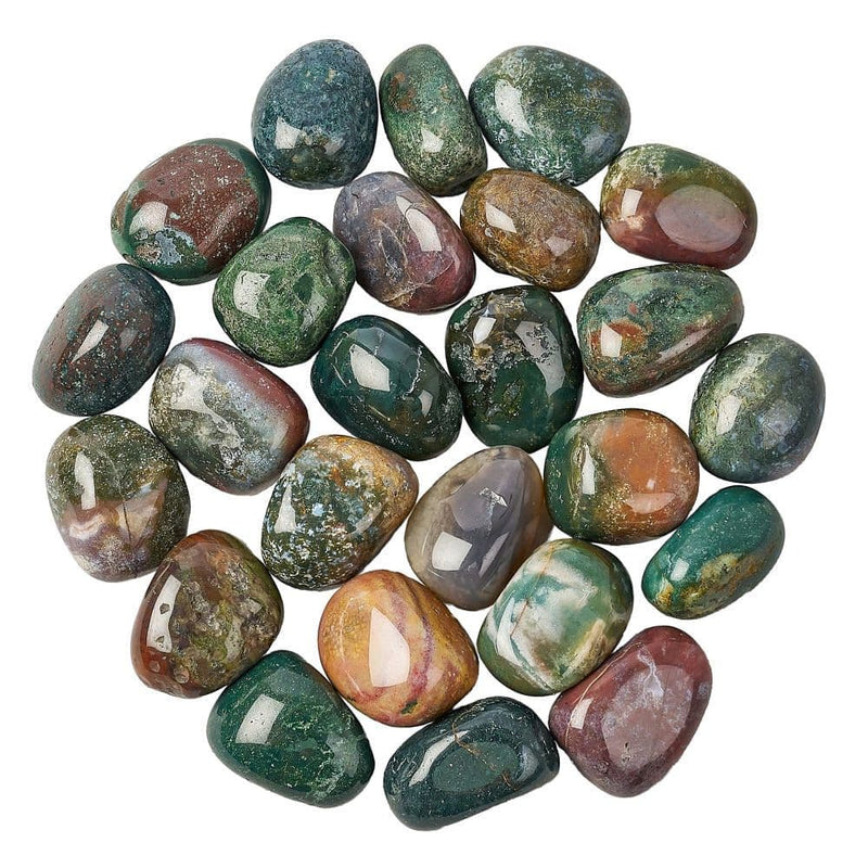 Fancy Jasper Tumblestone Collectable Gemstone (SINGLE UNIT)