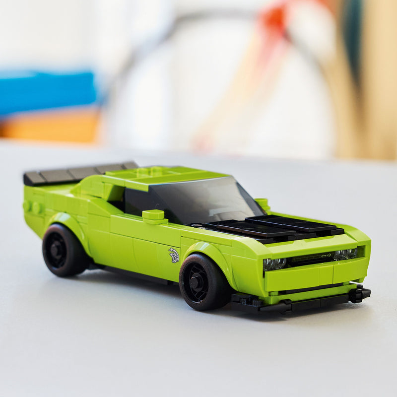 Lego Speed Champions 77237 Dodge Challenger SRT Hellcat Car for Age 9+