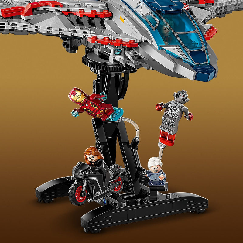 Lego Marvel 76325 Avengers: Age of Ultron Quinjet for Ages 12 and Up