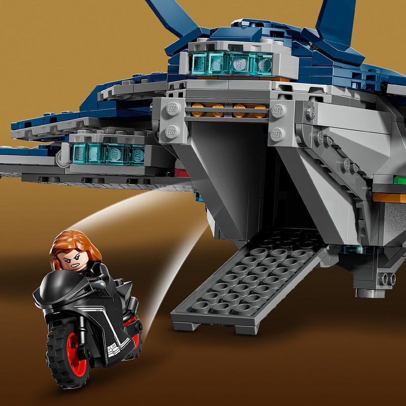 Lego Marvel 76325 Avengers: Age of Ultron Quinjet for Ages 12 and Up
