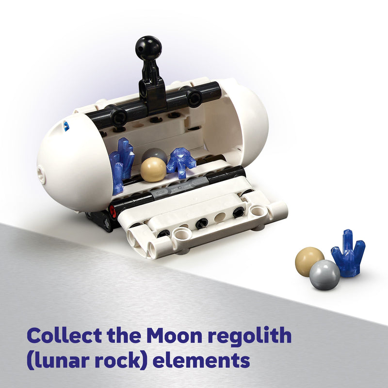 Lego Technic 42211 Lunar Outpost Moon Rover Space Vehicle for Ages 10+