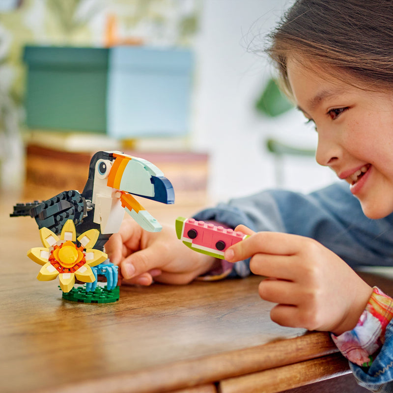 Lego Creator 3 in 1 31173 Wild Animals: Tropical Toucan for Age 7 & Up