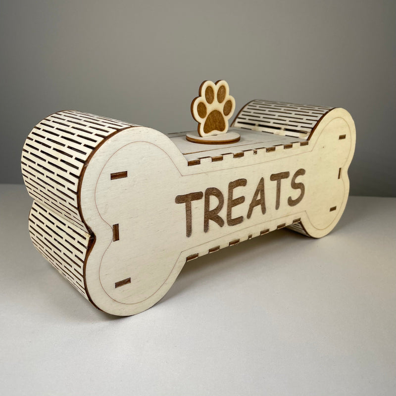 Dog Treat Box - Flatpack Model Kit