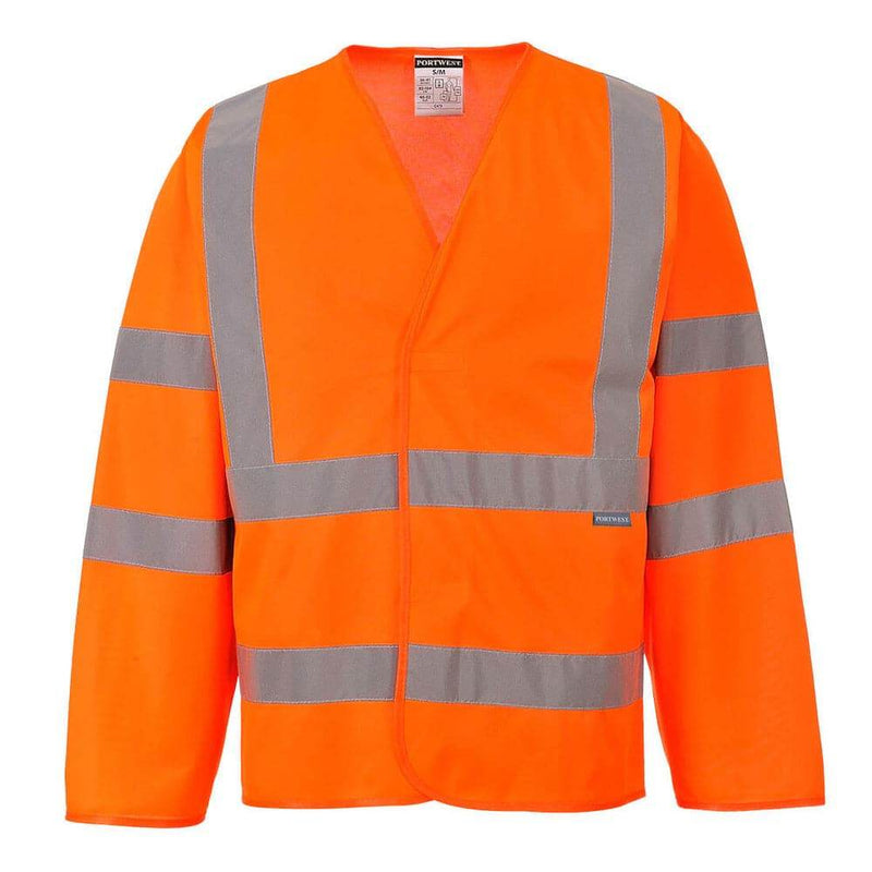 Portwest C473 Hi-Vis Band and Brace Long Sleeve Vest Jacket