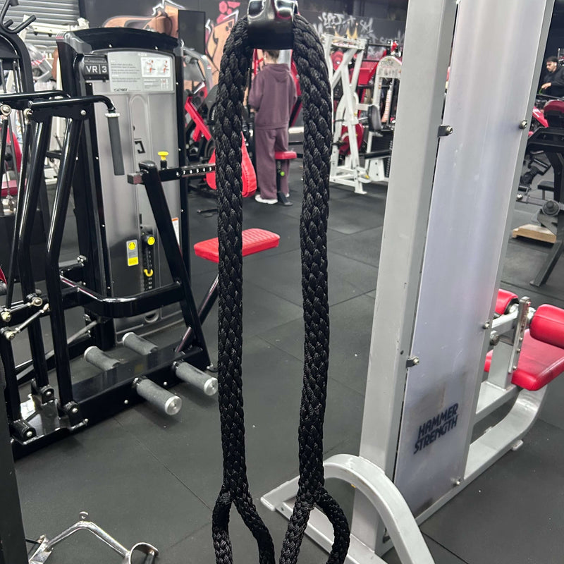 Super Long Looped Tricep ropes by @HDGYMEQUIPMENT