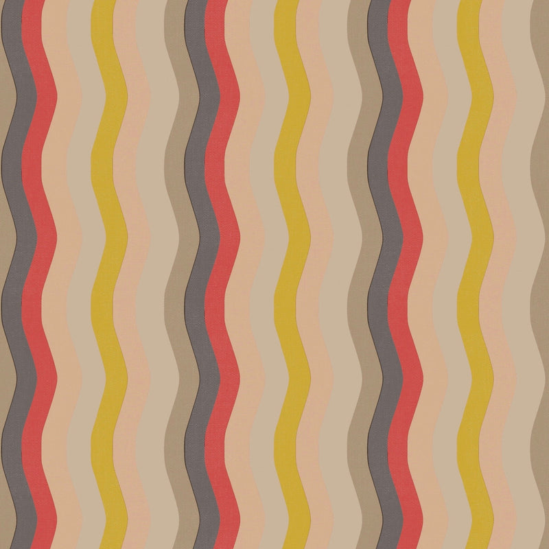 Wavy Stripe Wallpaper