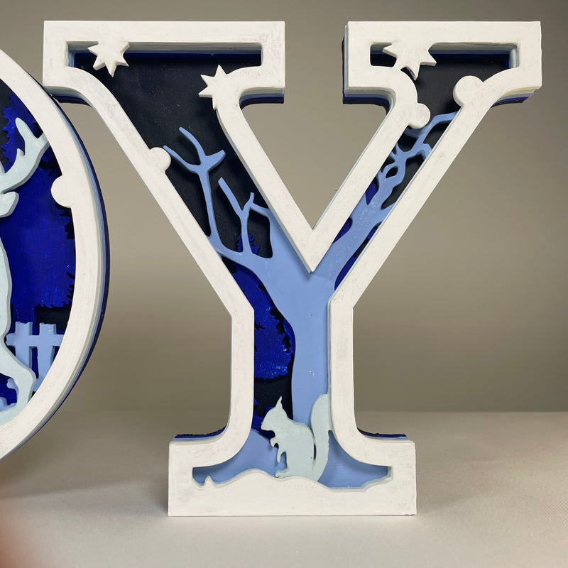Joy Sign - Handmade Ornament