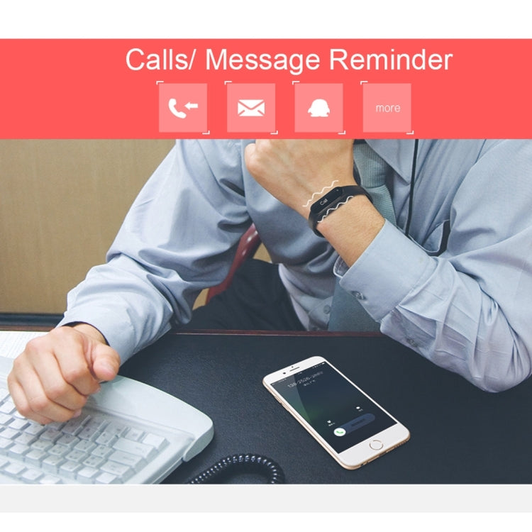 CHIGU C6 0.69 inch OLED Display Bluetooth Smart Bracelet, Support Heart Rate Monitor / Pedometer / Calls Remind / Sleep Monitor / Sedentary Reminder / Alarm / Anti-lost, Compatible with Android and iOS Phones, CHIGU C6 Pink, CHIGU C6 Green, CHIGU C6 Bl...