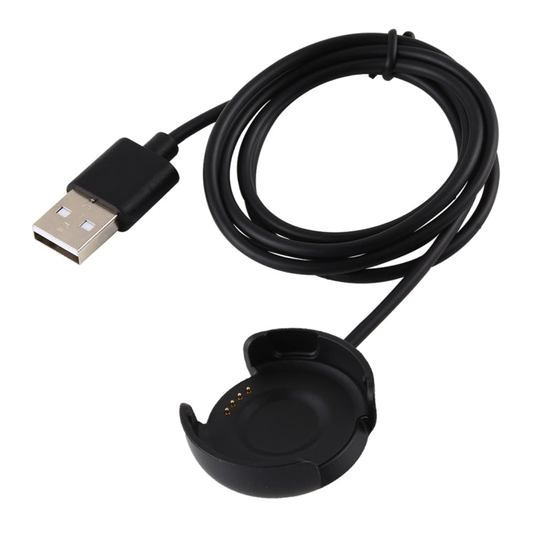 1m Portable Smart Watch Cradle Charger USB Charging Cable for Amazfit A1801, For Amazfit A1801 /Black