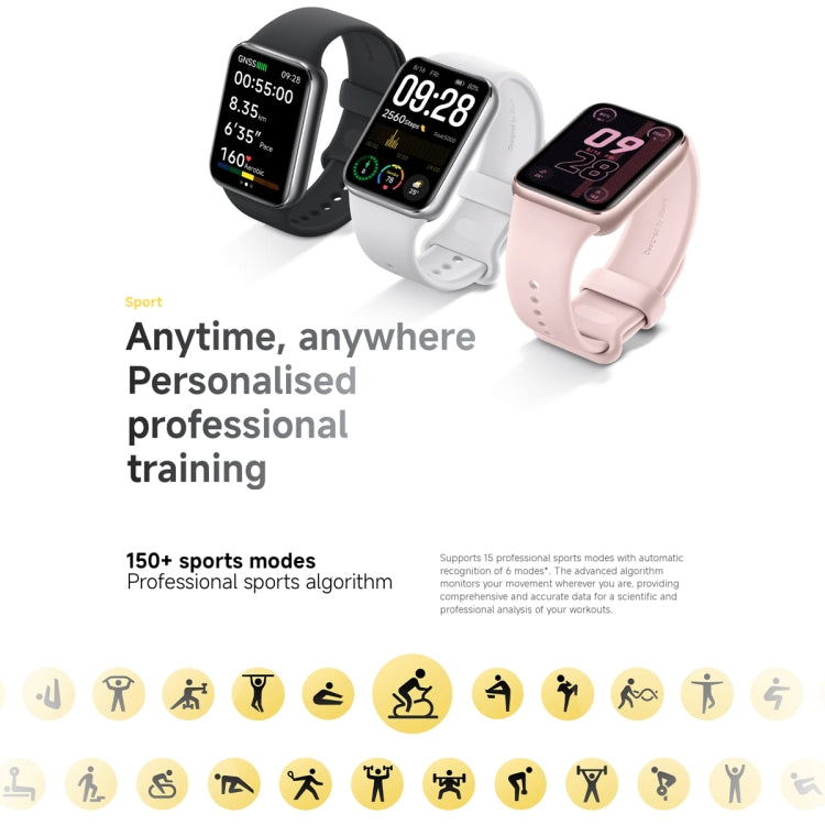 Original Xiaomi Smart Band 9 Pro 1.74 inch AMOLED Screen 5ATM Waterproof Smart Watch, Support Blood Oxygen / Heart Rate Monitor, Smart Band 9 Pro Silver, Smart Band 9 Pro Black, Smart Band 9 Pro Pink