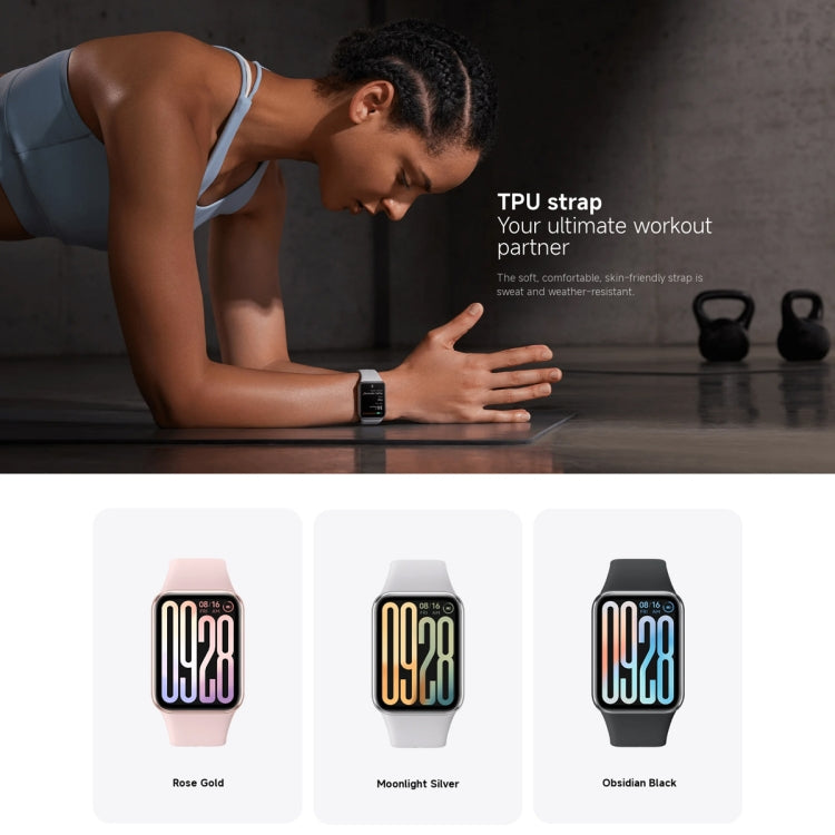 Original Xiaomi Smart Band 9 Pro 1.74 inch AMOLED Screen 5ATM Waterproof Smart Watch, Support Blood Oxygen / Heart Rate Monitor, Smart Band 9 Pro Silver, Smart Band 9 Pro Black, Smart Band 9 Pro Pink