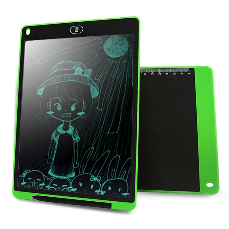 Portable 12 inch LCD Writing Tablet Drawing Graffiti Electronic Handwriting Pad Message Graphics Board Draft Paper with Writing Pen, 12 inch Blue, 12 inch Red, 12 inch White, 12 inch Green