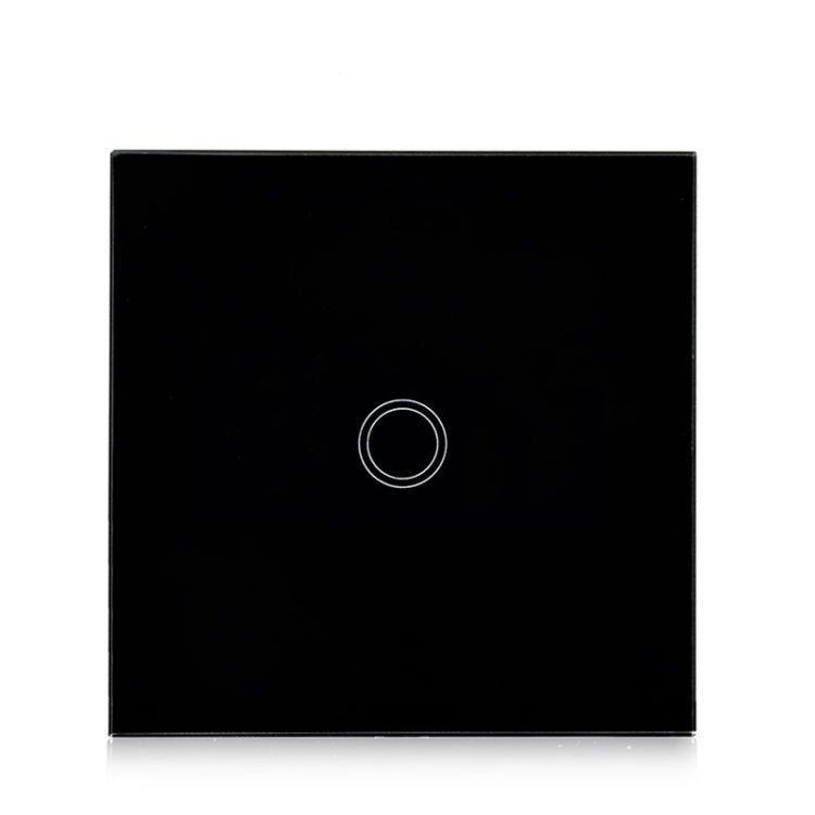 86mm 1 Gang Tempered Glass Panel Wall Switch Smart Home Light Touch Switch with RF433 Remote Controller, AC 110V-240V, 86mm 1 Gang/Black, 86mm 1 Gang/Gold, 86mm 1 Gang/White