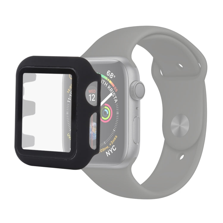 PC + Glass Protective Case For Apple Watch Series 6 / 5 / 4 / Watch SE 40mm, For Apple Watch Series 6 / 5 / 4 / Watch SE 40mm