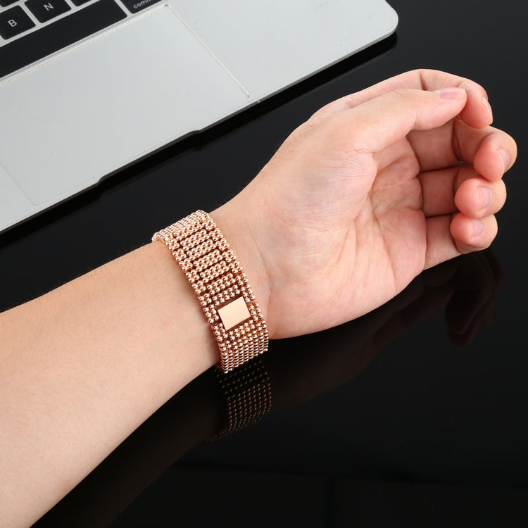 For Apple Watch Series 7 41mm / 6 & SE & 5 & 4 40mm / 3 & 2 & 1 38mm Nine Beads Stainless Steel Wrist Strap Watch Band, For Apple Watch Series 7 41mm / 6 & SE & 5 & 4 40mm / 3 & 2 & 1 38mm