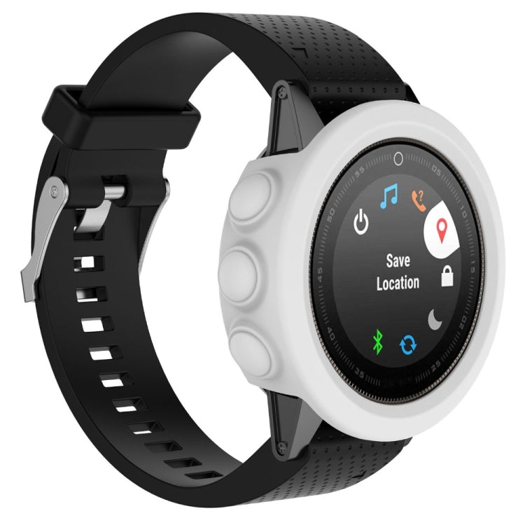 Solid Color Silicone Watch Protective Case for Garmin Fenix 5, For Garmin Fenix 5