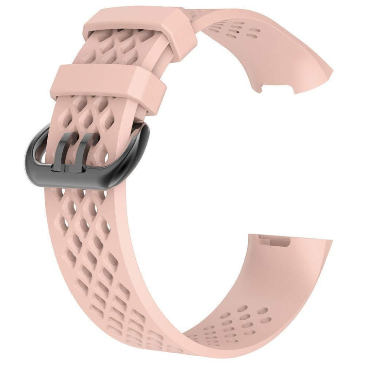 Square Hole Adjustable Sport Watch Band for FITBIT Charge 3