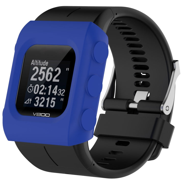 Solid Color Silicone Watch Protective Case for POLAR V800