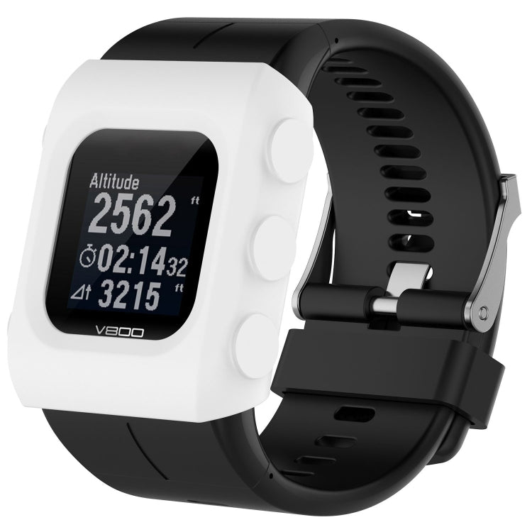 Solid Color Silicone Watch Protective Case for POLAR V800