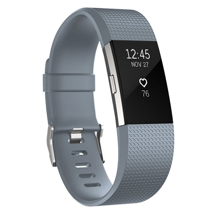 Square Pattern Adjustable Sport Watch Band for FITBIT Charge 2, Size: S, 10.5x8.5cm, S, Dark Purple, S, Purple, S, Cyan, S, Pink, S, Red, S, Green, S, Rose Red, S, Grey, S, Sky Blue, S, Blue, S, White, S, Aurora Blue, S, Black, S, Light Pink...