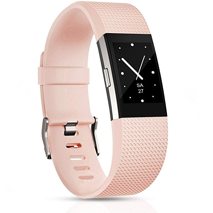 Square Pattern Adjustable Sport Watch Band for FITBIT Charge 2, Size: S, 10.5x8.5cm, S, Dark Purple, S, Purple, S, Cyan, S, Pink, S, Red, S, Green, S, Rose Red, S, Grey, S, Sky Blue, S, Blue, S, White, S, Aurora Blue, S, Black, S, Light Pink...