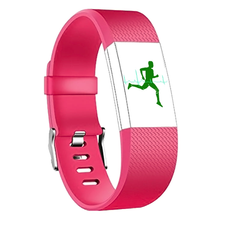 Square Pattern Adjustable Sport Watch Band for FITBIT Charge 2, Size: S, 10.5x8.5cm, S, Dark Purple, S, Purple, S, Cyan, S, Pink, S, Red, S, Green, S, Rose Red, S, Grey, S, Sky Blue, S, Blue, S, White, S, Aurora Blue, S, Black, S, Light Pink...