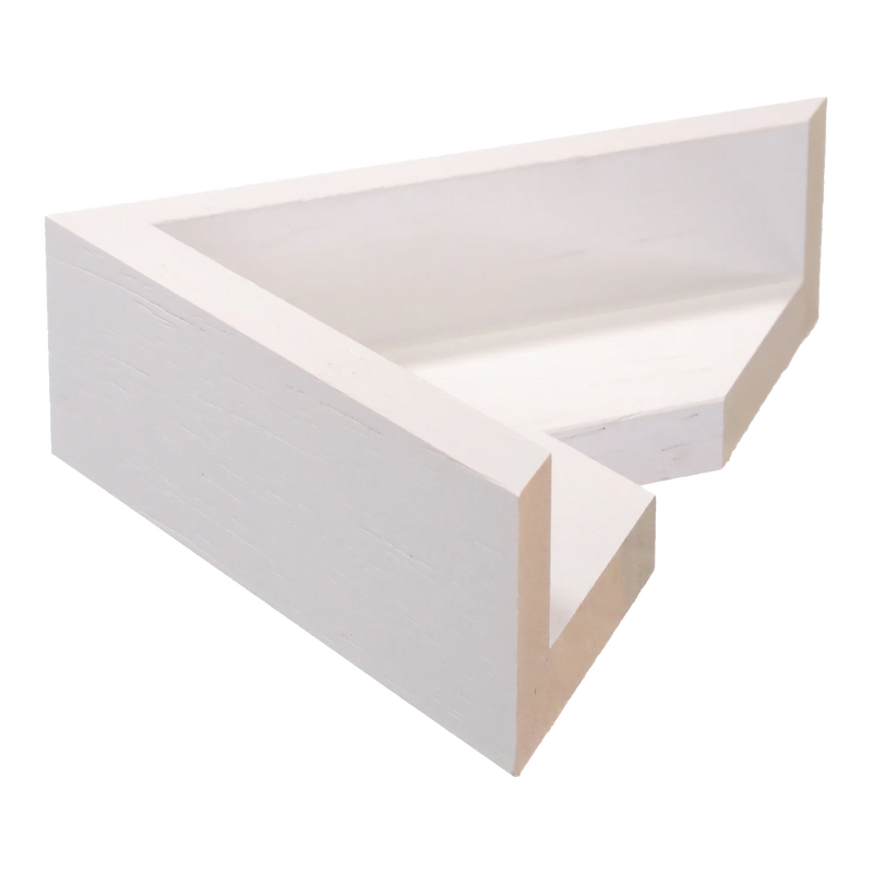 Canvas Float I White Frame, 3.5x5.0"