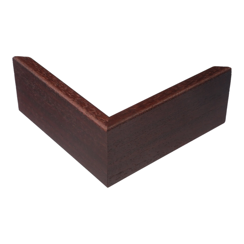 Canvas Float II Brown Frame, 8.8x24.3"