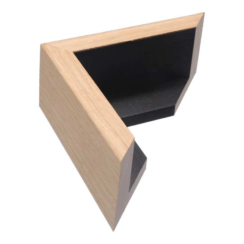Canvas Float II Oak Frame, 8.8x15.5"